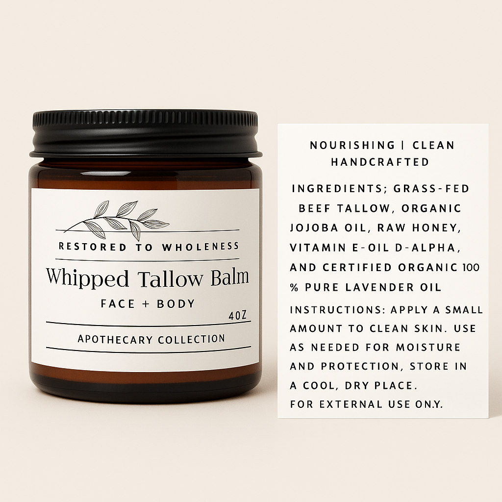 Whipped Tallow Balm