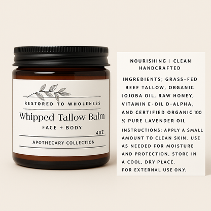 Whipped Tallow Balm